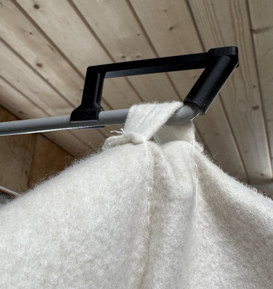 Spånfilter klämma - clips 3-pack